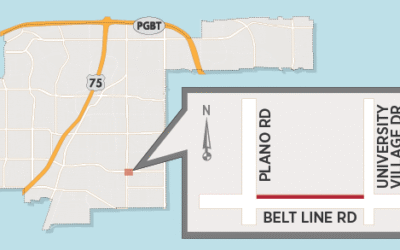 Lane Closure Expected on Belt Line east of Plano Road 