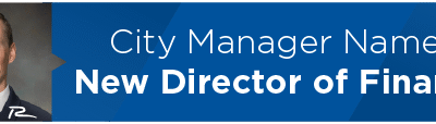 City Manager Names New Director of Finance