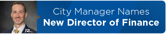 City Manager Names New Director of Finance