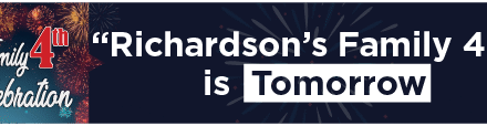 “Richardson’s Family 4th” is Tomorrow 