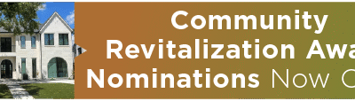 Community Revitalization Award Nominations Now Open 