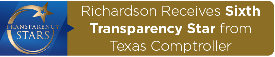 Richardson Receives Sixth Transparency Star from Texas Comptroller 