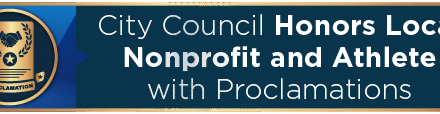City Council Honors Local Nonprofit and Athlete with Proclamations 