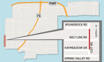 Lane Closures, Traffic Delays Expected on Northbound Coit Road 