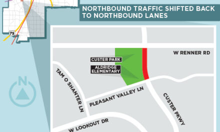 Traffic Shift Scheduled for Monday Near Aldridge Elementary 