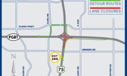 Ramp Closures, Detours Continue Tonight at Bush Turnpike/US 75 Intersection 