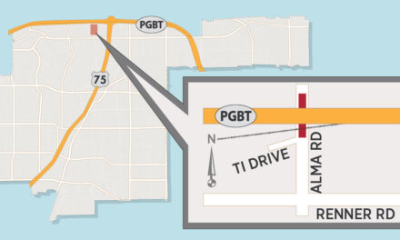 Alma Road Lane Closures at Bush Turnpike