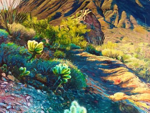 David Del Solar Shares Light Through Art as The Cottonwood Art Festival Featured Artist