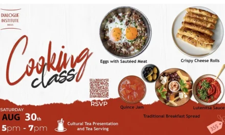 Evening Cooking Class at Dialogue Institute Tomorrow 