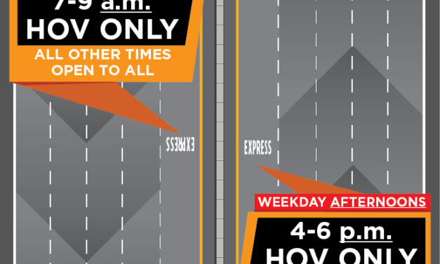 US-75 HOV Lanes Closed