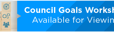 Council Goals Workshop Available for Viewing 