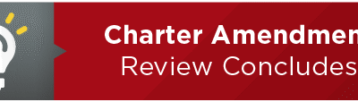 Charter Amendment Review Concludes 
