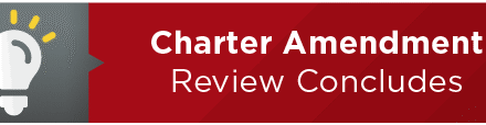 Charter Amendment Review Concludes 