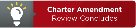 Charter Amendment Review Concludes 