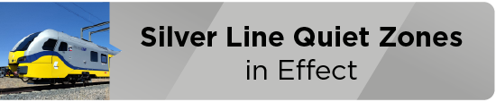 Quiet Zones Along DART Silver Line Now in Effect 