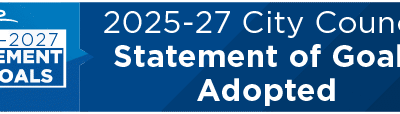 2025-27 City Council Statement of Goals Adopted 