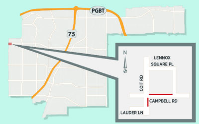 Utility Work to Close Lanes Near Campbell/Coit Intersection