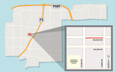 Pavement Repair Work Begins Next Week on Melrose Drive East of Custer 