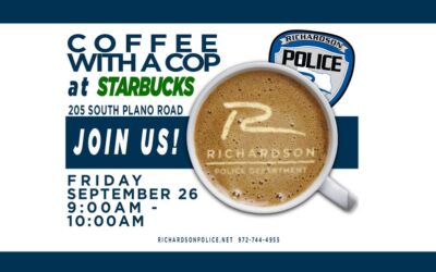 “Coffee with a Cop” Friday 