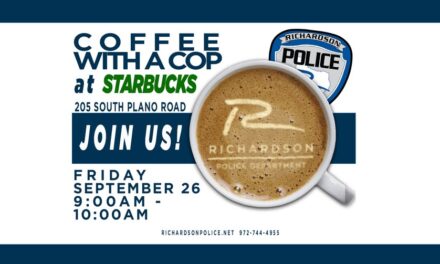 “Coffee with a Cop” Friday 