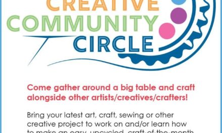 At the Library: Creative Community Circle Tomorrow 