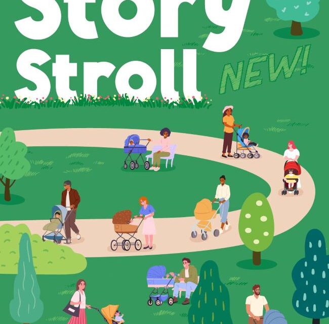 At the Library: “Story Stroll” Begins Monday at Huffhines Park 