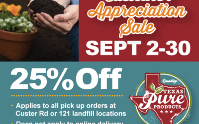 Texas Pure Holds Customer Appreciation Sale in September