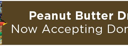 Peanut Butter Drive Now Accepting Donations