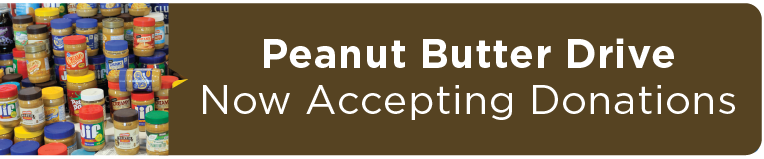 Peanut Butter Drive Now Accepting Donations