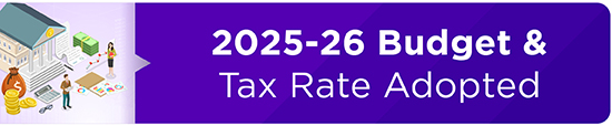 2025-26 Budget & Tax Rate Adopted 