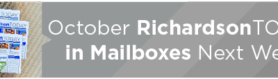October Richardson Today in Mailboxes Next Week