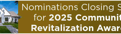 Nominations Closing Soon for 2025 Community Revitalization Awards 