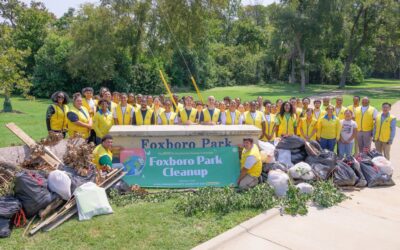 Foxboro Park Gets a Deep Clean 