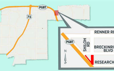 Lane Closures Expected Near PGBT, Shiloh Intersection 