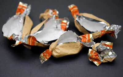 Reminder: Candy Wrappers Belong in the Trash, Not Recycling Bag 
