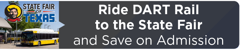 Ride DART Rail to the State Fair and Save on Admission 