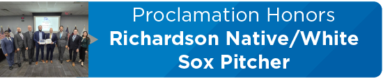 Proclamation Honors Richardson Native/White Sox Pitcher 