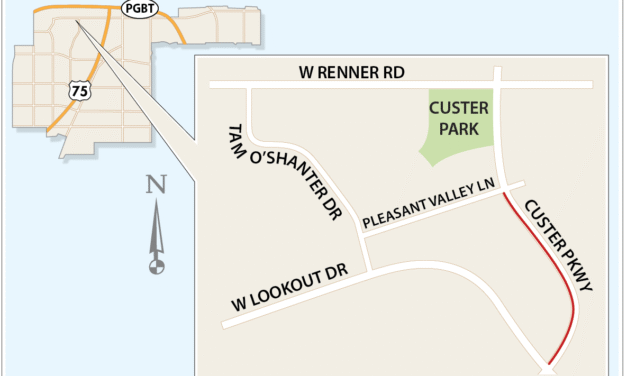 Traffic Pattern Shift Scheduled to Take Place on Custer Parkway Next Week 