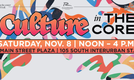 Culture in The CORE is this Saturday