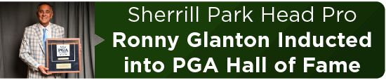 Sherrill Park Head Pro Ronny Glanton Inducted into PGA Hall of Fame 