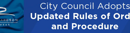 City Council Adopts Updated Rules of Order and Procedure