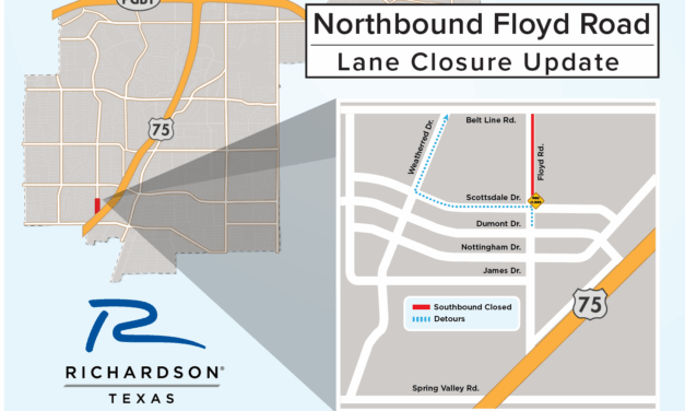 Lane Closures, Detours Expected Near Belt Line/Floyd Intersection 