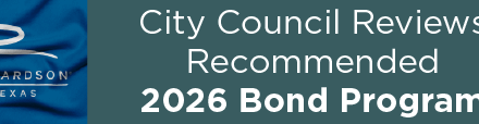 City Council Reviews Recommended 2026 Bond Program 