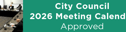 City Council 2026 Meeting Calendar Approved 