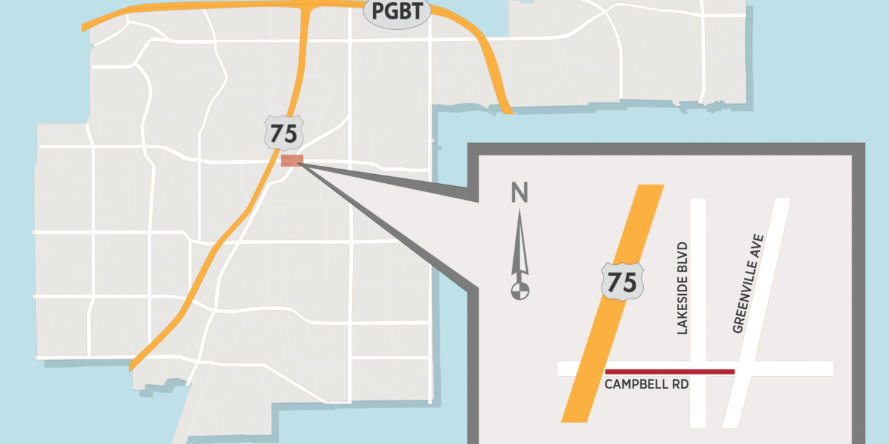Lane Closures Expected on Campbell Road Near Eastside Development