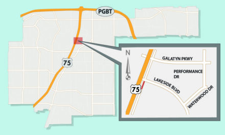 Lane Closure Expected on US 75 Frontage Road at Lakeside; Detour Planned