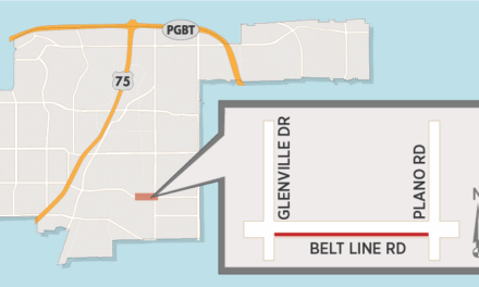 Fiber Optic Work to Close Lane on Belt Line West of Plano Road 