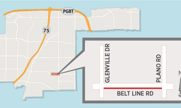 Fiber Optic Work to Close Lane on Belt Line West of Plano Road 