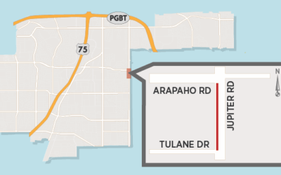 Utility Work to Close Lane on Jupiter South of Arapaho 