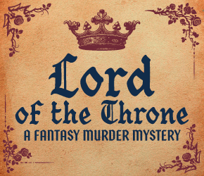 At the Library: Lord of the Throne, A Fantasy Murder Mystery 